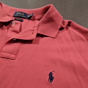 XXL Custom fit red polo